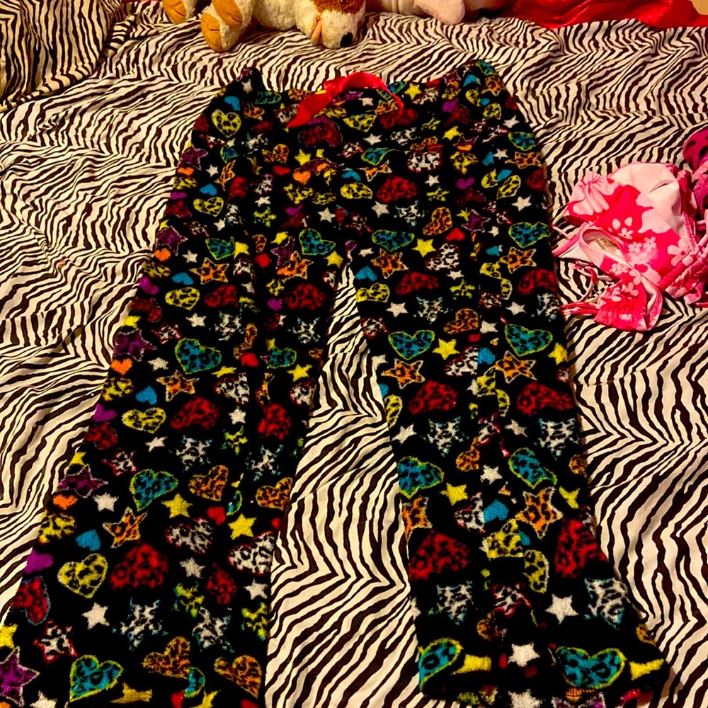 Animal print PJ pants